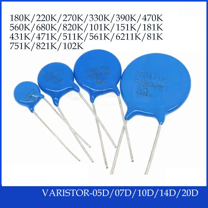 500 шт. 7D 07D180K 220K 330K 390K 470K 151K 391K 431K 471K 150