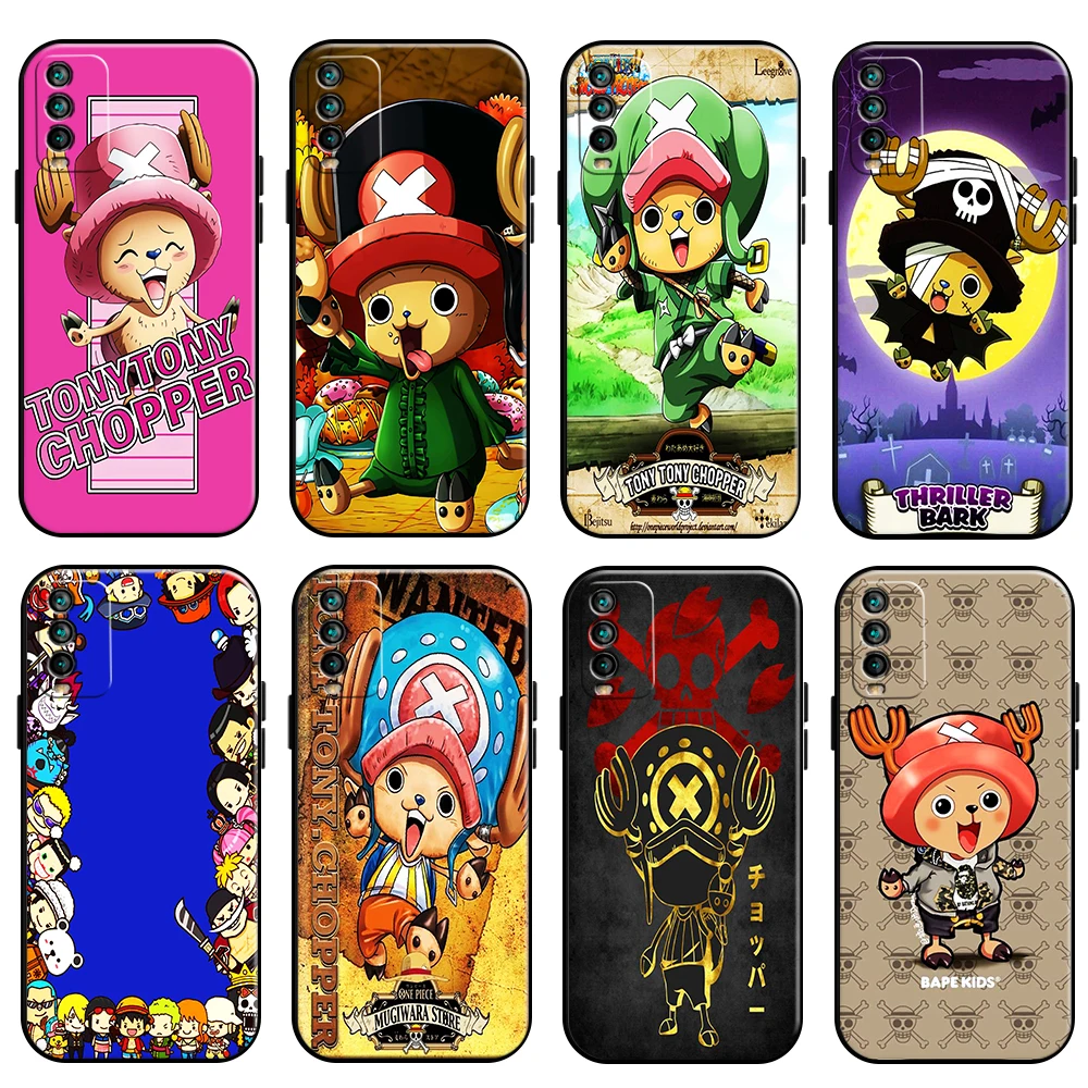 

One Piece Tony Tony Chopper Phone Case For Xiaomi Redmi Note 10 5G 10S 10T 9 9S 9T 8 8T Pro Redmi 10 9 9AT 9T 9C 8 8A Black
