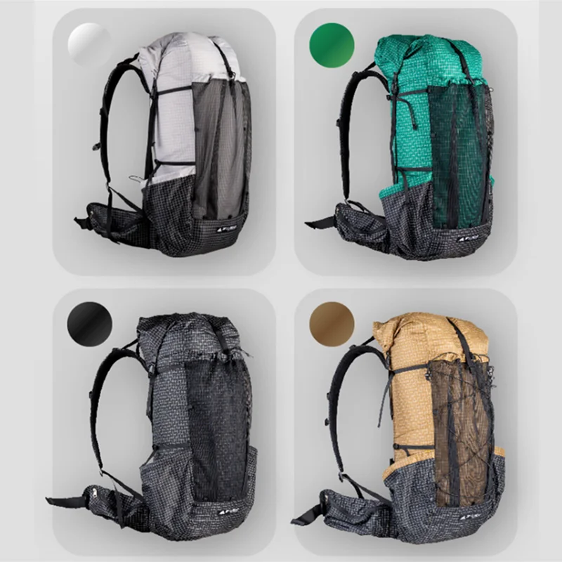

3F UL GEAR Outdoor Backpack Ultralight Hiking Bag QiDian Pro UHMWPE Lightweight Camping Pack Mountaineering bag