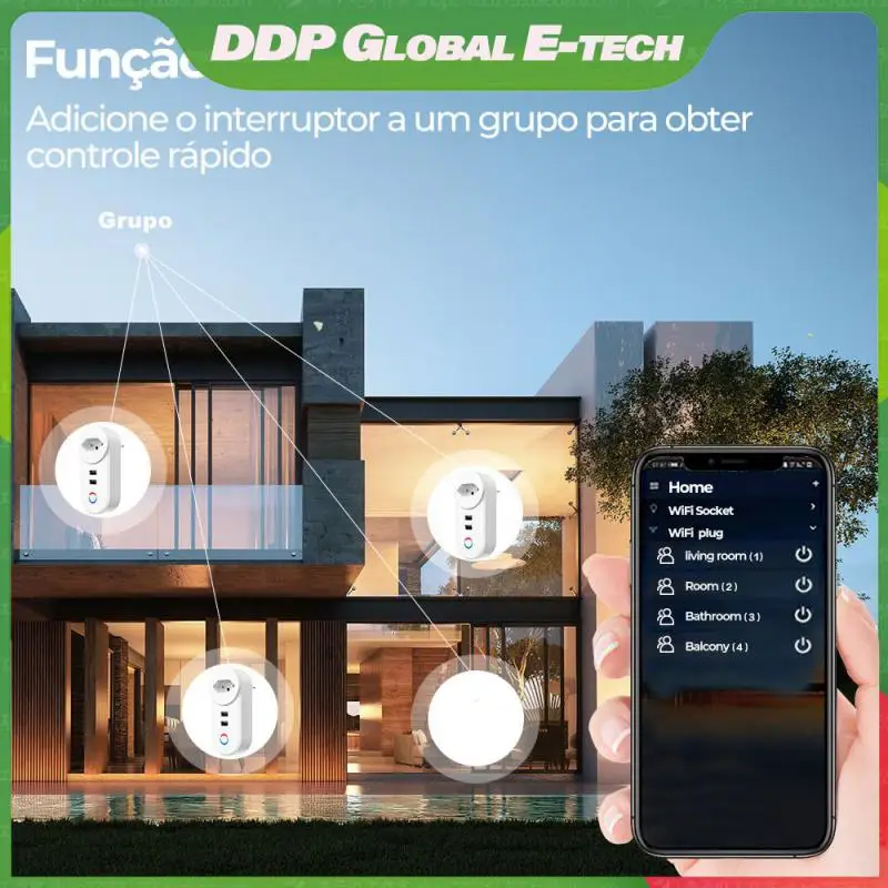 

Eu Us Au Uk Socket Smart Wifi Power Plug Remote Control Wifi Smart Plug Usb Outlet Smart Socket For Alexa Google Home