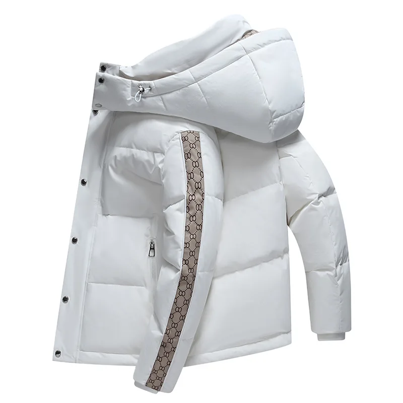 Down Jacket for Men New Winter 2022 High Quality 90% White Eiderdown Short Thermal Jacket for Men Men Winter Jacket