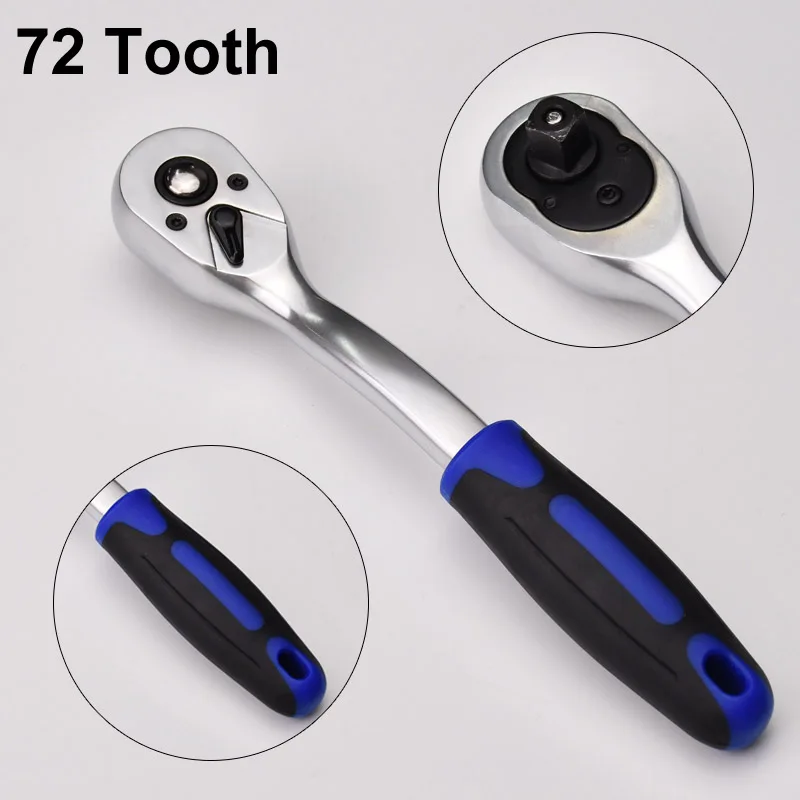 

Гаечный ключ-трещотка Venmess 72 зуба 1/4", 3/8", 1/2"