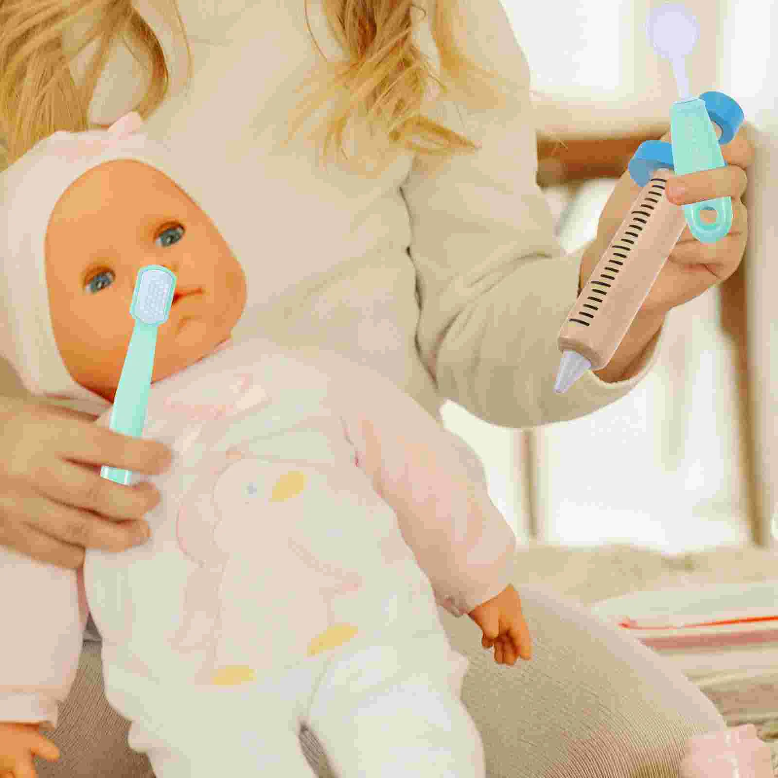 

Стоматологическая игрушка, 2 набора, развивающие игрушки для детей, имитация медицинского детского доктора, игровой набор, модные пластиковые стоматологи для раннего обучения