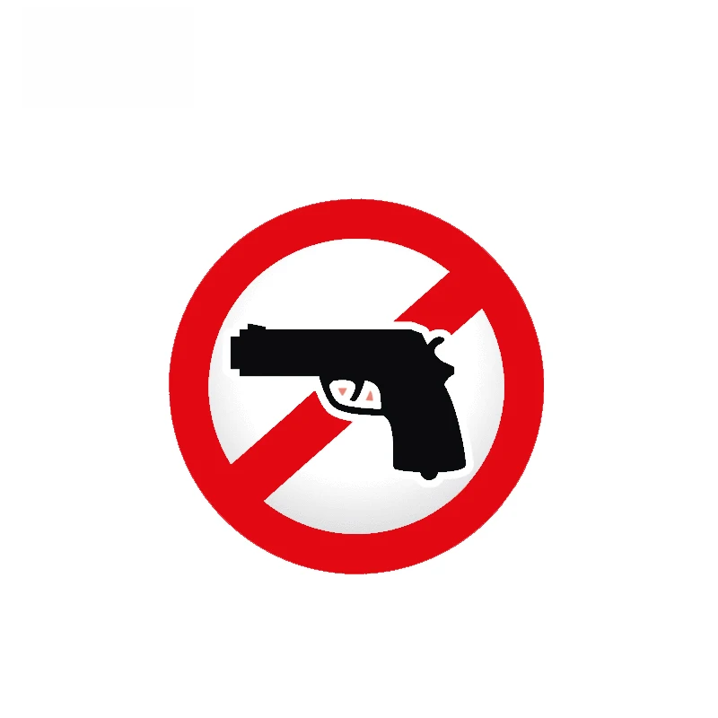 

Наклейка без оружия, автомобильная наклейка, аксессуары для автомобильных мотоциклов, водонепроницаемая наклейка с защитой от царапин, ПВХ, 10 см * 10 см