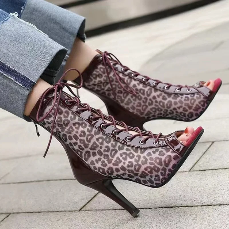 

Сандалии женские на высоком каблуке, Босоножки с открытым носком, молния на спине, туфли-лодочки, лето