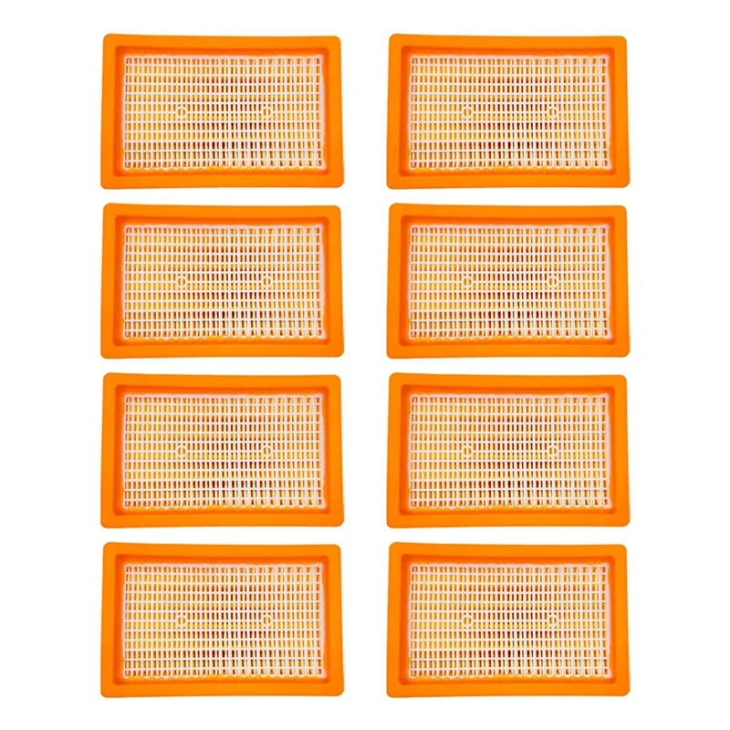 

8PCS Flat Filter Filter Elements Vacuum Cleaner Replacement Accessories For Kacher WD4 WD5 MV4 WD5P