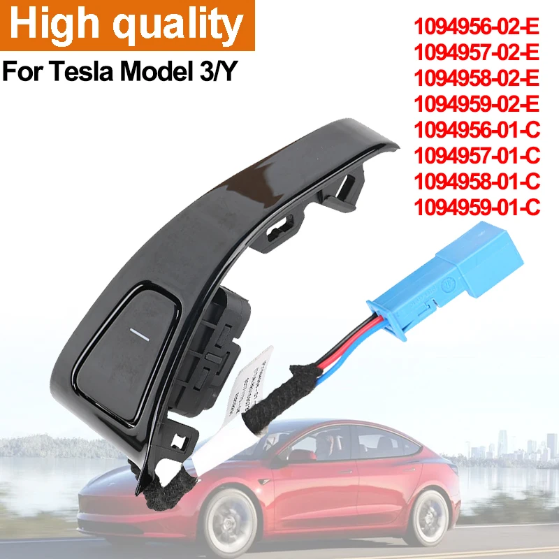 

Для Tesla Model 3/Y кнопка переключения передней задней двери 1094956 -02-Е 1094957 -02-Е 1094958 -02-Е 1094959 -02-Е 1094956 -01-С 1094957 -01-С