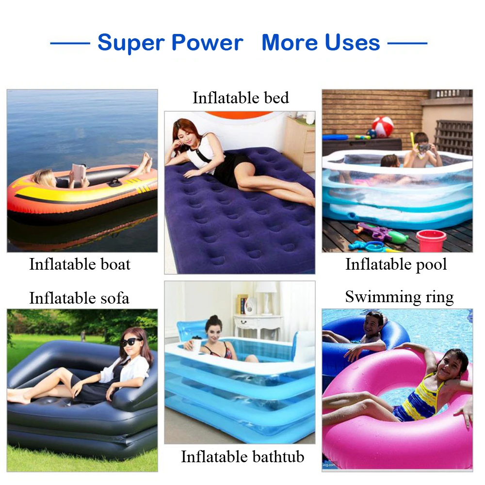 Электрический воздушный насос портативный мини-насос для надувания компрессор