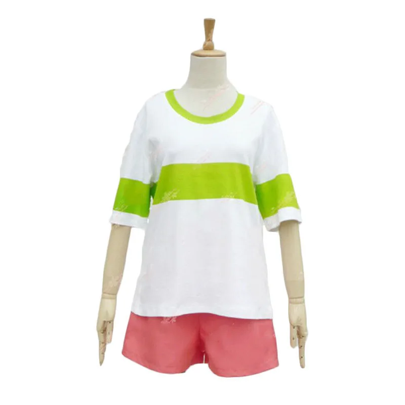 Костюм для косплея чихиро Огино из фильма Унесенные призраками повседневные