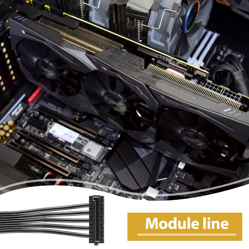 Pcie 6-контактный штекер к 4 SATA кабель питания для Seasonic Focus +/ MK3/ FX/ P серии 850PX 750PX 650PX 550PX