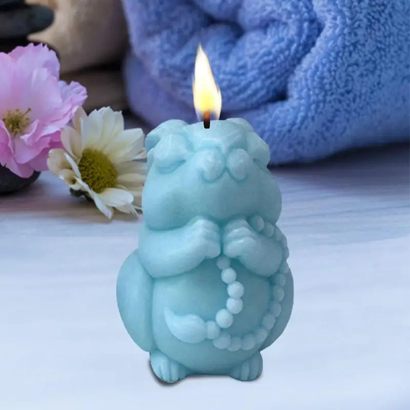 

Rabbit Silicone Mold Creative 3D Bunny Candle Mold Homemade Candle DIY Craft Soap Multifunctional Ice Cube Candy Mold Decor Tool
