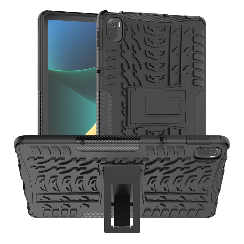 Чехол для Xiaomi Mi Pad 5 / Pro Силиконовый прочный чехол с рисунком в виде шин гибридный