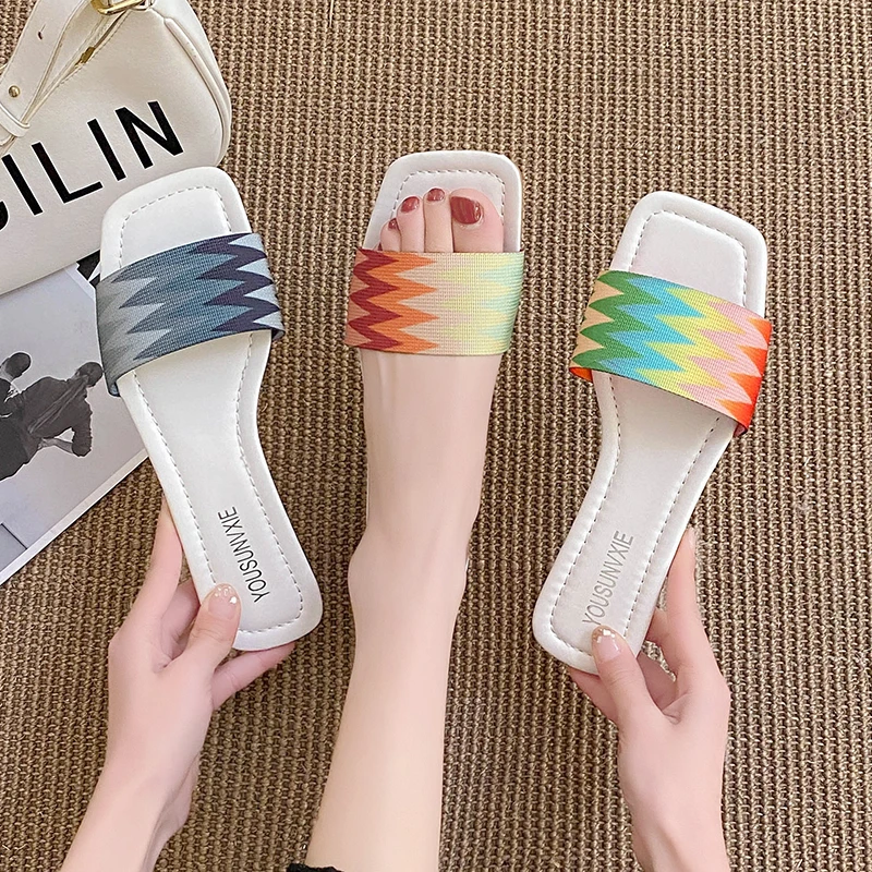 

Women's Slippers 2023 Plus Size 42 Summer Shoes New Fashion Open Toe Women Casual Slippers Outdoor Beach Shoes for Women Slides