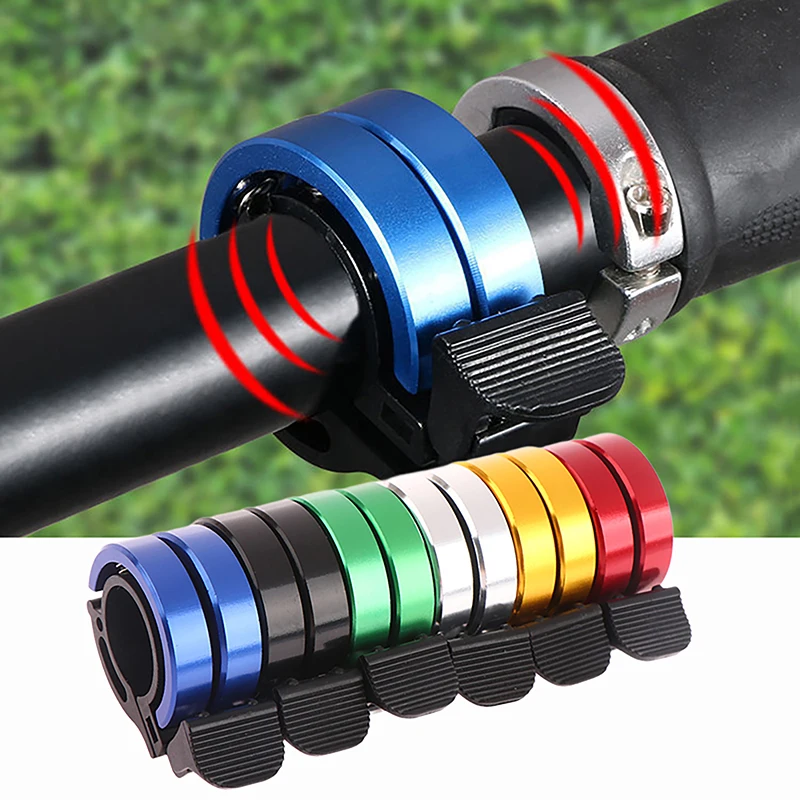 

1Pc Dual-Ring Bicycle Bell Aluminum Alloy Bike Safety Warning Alarm Cycling Handlebar Bell Ring Bicycle Horn Accessories