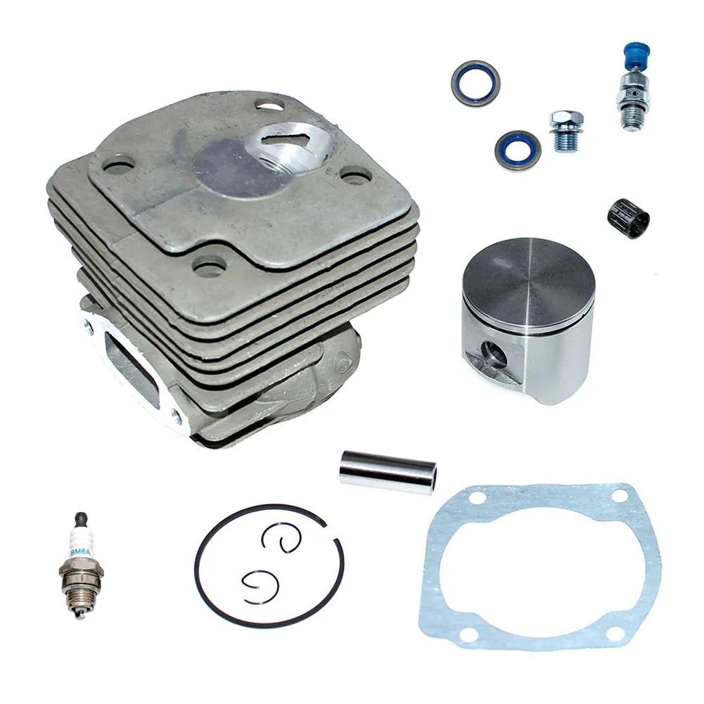 Комплект поршня цилиндра 50 мм подходит для Husqvarna 362 365 371 372 375 Jonsered 2063 2071 2163 2171 CS2163