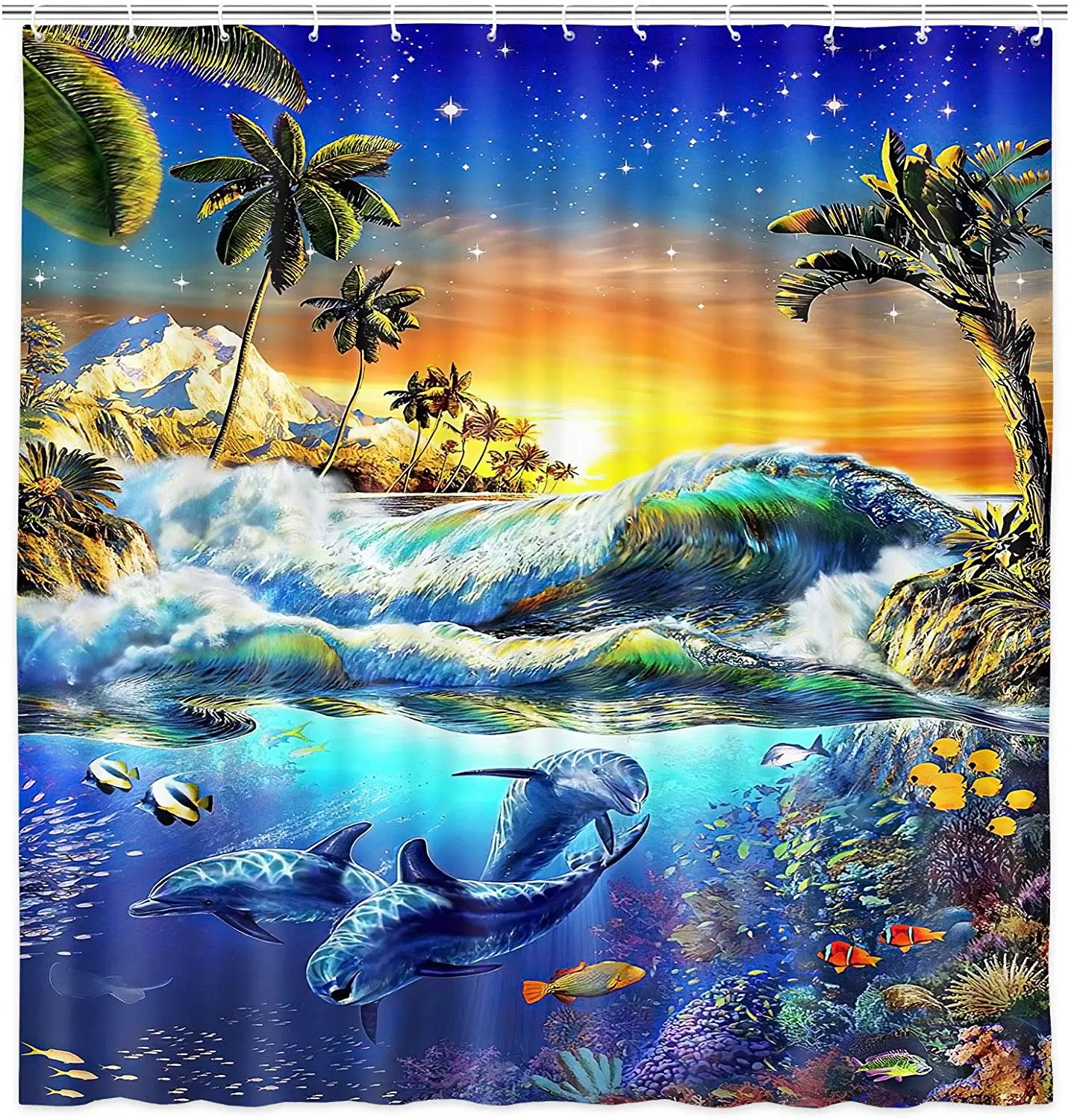 

Осенняя занавеска для душа с листьями, декор для ванной комнаты на День Благодарения, с желтыми листьями, Полиэстеровая ткань, занавеска для...