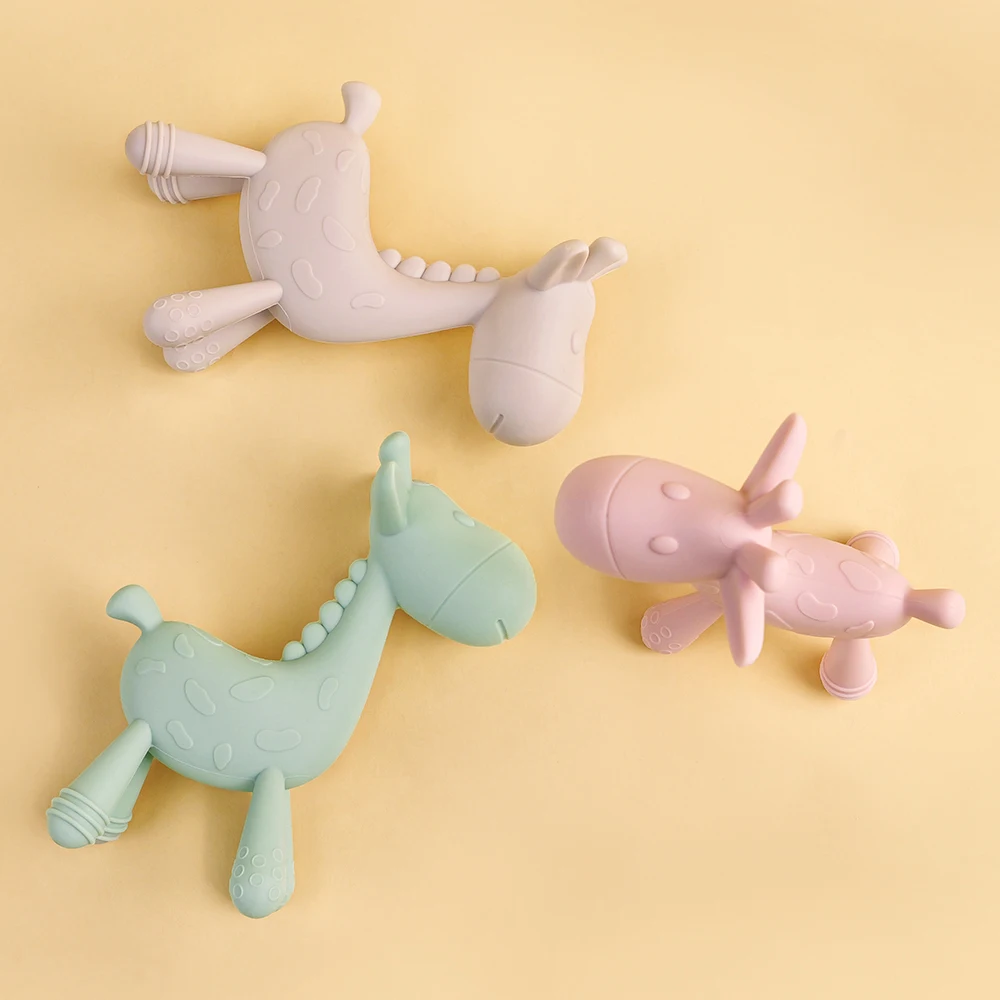 1 шт. детский силиконовый Прорезыватель для зубов