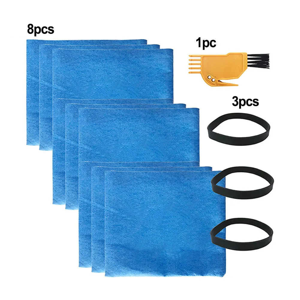 

3pcs Reusable Textile Filter Fabric Bag With Rubber Band 25-1217 Wet And Dry Vacuum Cleaner Dust Collector Filters Spare Parts
