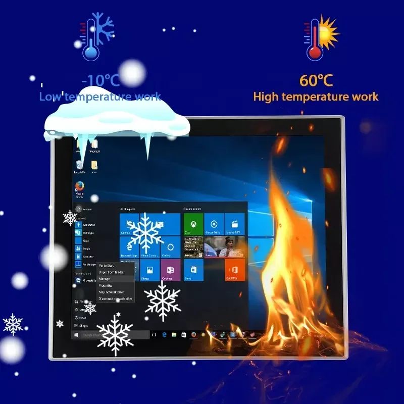 Низкая цена клиент j1900i3i5i7 12 дюймов 21 5 дюйма 1024 * 768all в одном компьютерном