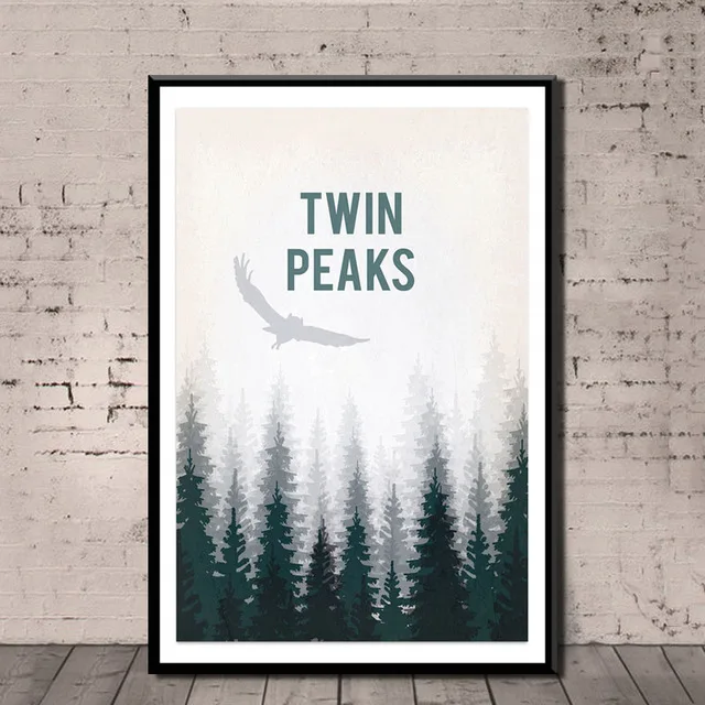 

Плакат "Твин Пикс" на холсте