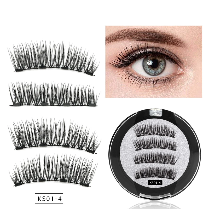 

Magnetic Eyelashes Magnetic Lashes Natural Waterproof Mink Eye Lashes With Faux Cils Magnetique Tweezers Repeated Use Eyelashes
