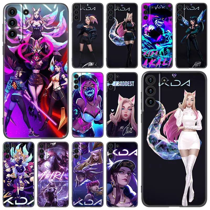 Телефонный чехол для Samsung Galaxy S21 S20 FE S22 Ultra S10 Lite S9 S8 Plus S7 Edge S10E, мягкий черный Чехол