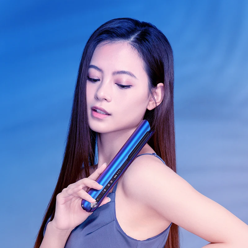 

Ceramic Fast Heat 2 In 1 Hair Flat Iron Hair Straightener & Hair Curler For Household Fast Eectric Hir Sraightening Tools