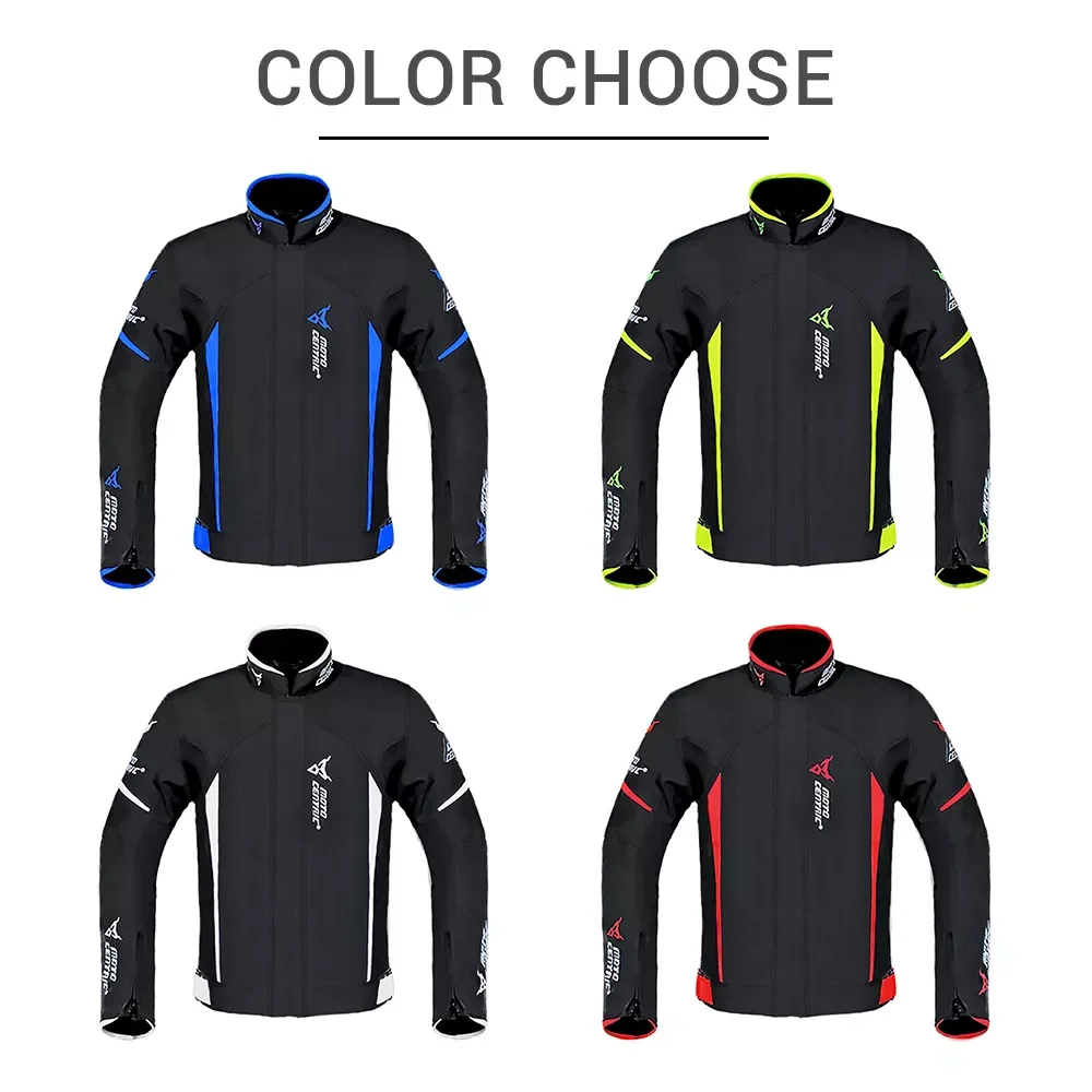 

Waterproof Chaqueta Moto Windproof Suit Moto Protection Motorbike Riding Moto + Pants For 4 Season