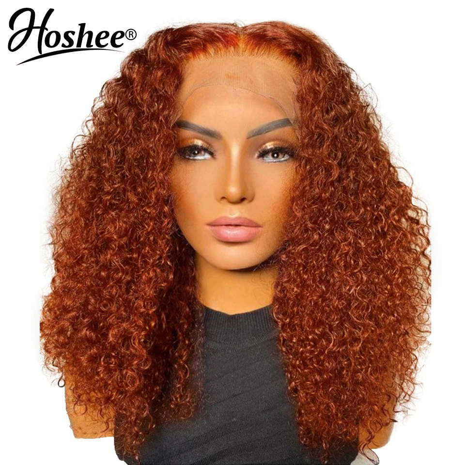 

Ginger Lace Front Wig Remy Curly Human Hair Wig HD Lace Bob Wig Lace Front Human Hair Wigs Bob Colored Wigs For Women Human Hair