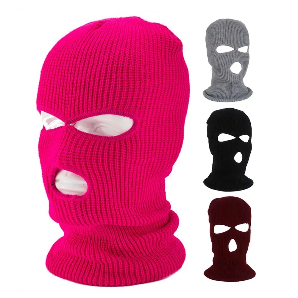 

Car Seat Headrest Cover Holiday Halloween Funny Gifts Headrest Cver Balaclava 3Hole For Bmw Tesla VW Benz Interior Seat Covers