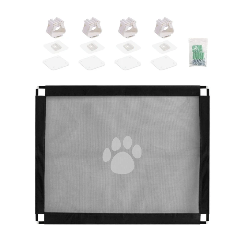 

K5DC Baby Stairway Fence Net Banister Stair Barrier for Pet Barriers Guard Child Proof Baby Gate Fence Baby Railing Net