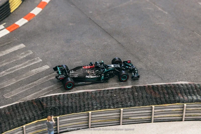 Tarmac Works 1:64 2020 F1 MB W11 EQ No63 G.Russell Sakhir Grand Prix Литая под давлением модель автомобиля