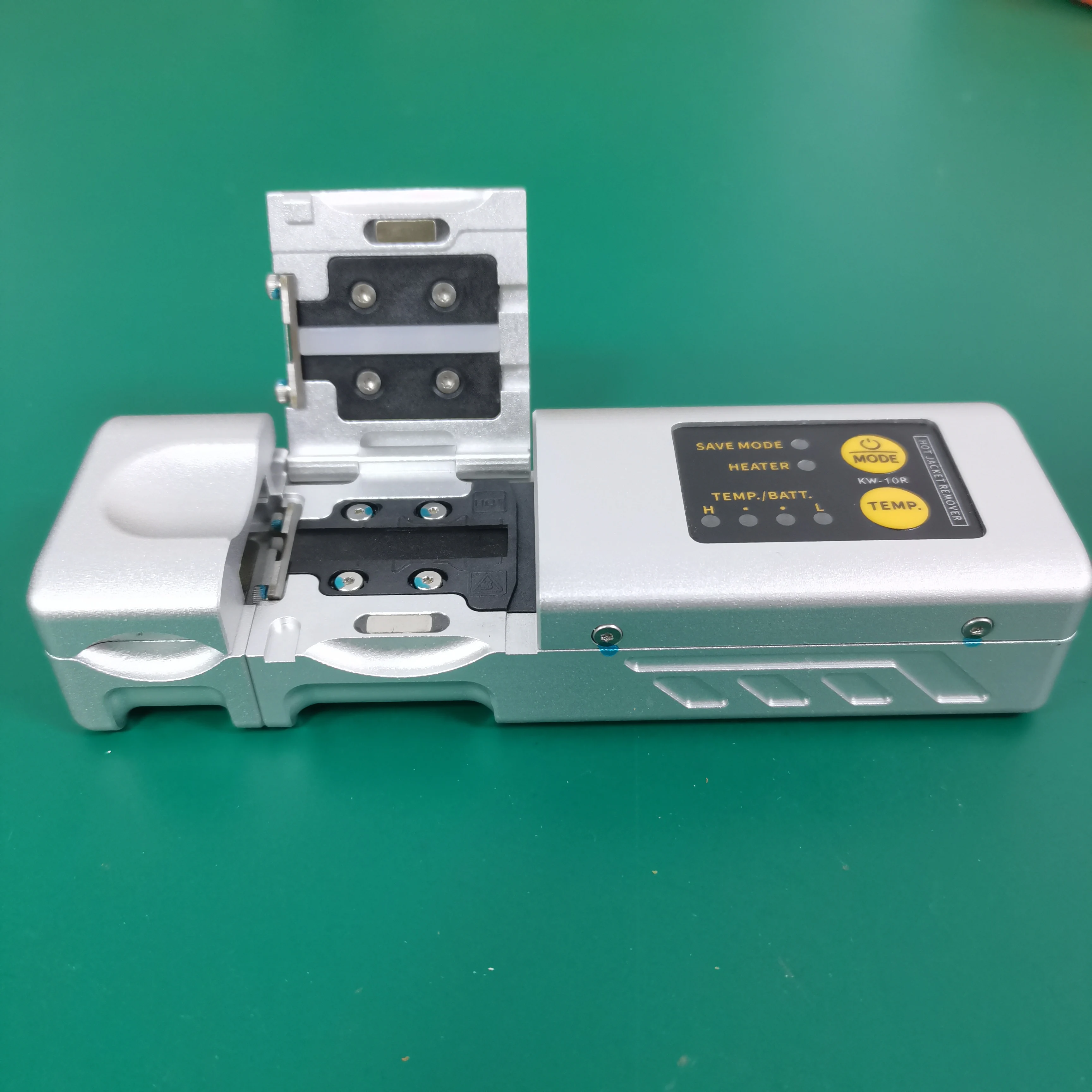 Heated Rbbon Fiber Stripping Pliers 2-12 Core Ribbon Fiber Thermal Stripping Pliers Coating Fast Thermal Stripper KW-10R