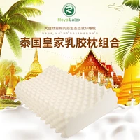 thai latex pillow combination cervical pillow home genuine natural latex pillow