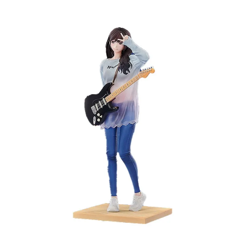 

In Stock Original Luminous Box Guitar Sister Before Flower and After Mirror 1/7 24cm Models of Surrounding Figures and Beauties