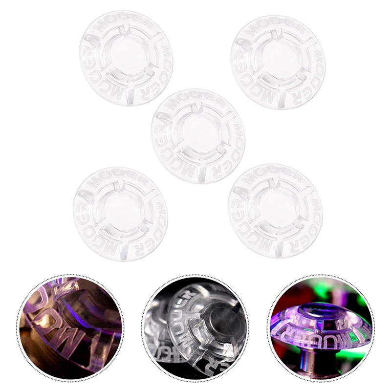 MOOER 50 шт. гриб Гитара педаль эффектов ногтей крышки усилители стопы переключатель