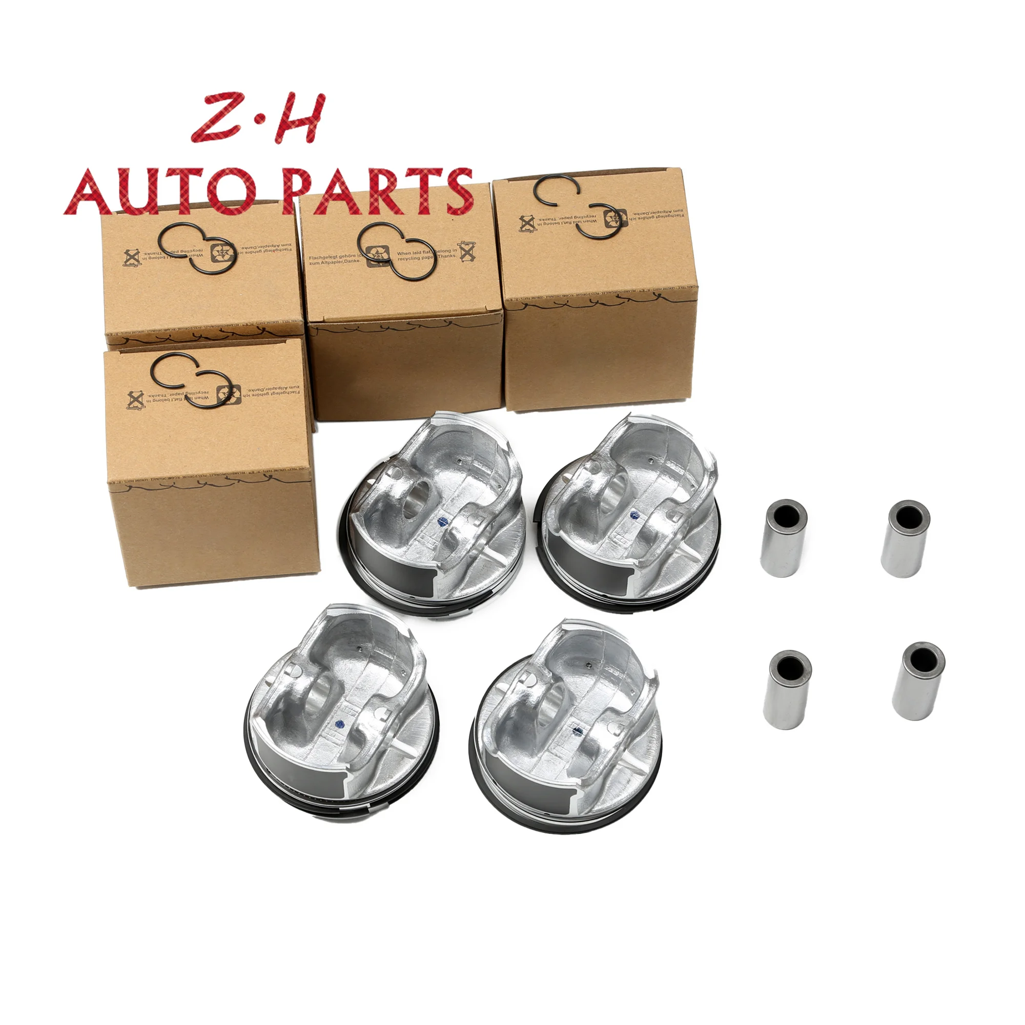 

NEW High quality Piston & Rings Set 06B 107 065 B 06A 198 151 C For VW Jetta Bora Golf MK4 Passat B5 Beetle 2.0 85KW Skoda Seat