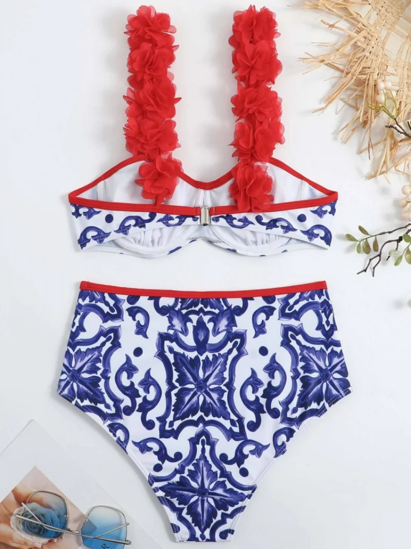 3 Piece Bikini Set And Skirt Suits Swimsuit Designer Bathing Suit Beach Skirt Cover Up Luxury Swimwear Surf Wear Beachwear Women