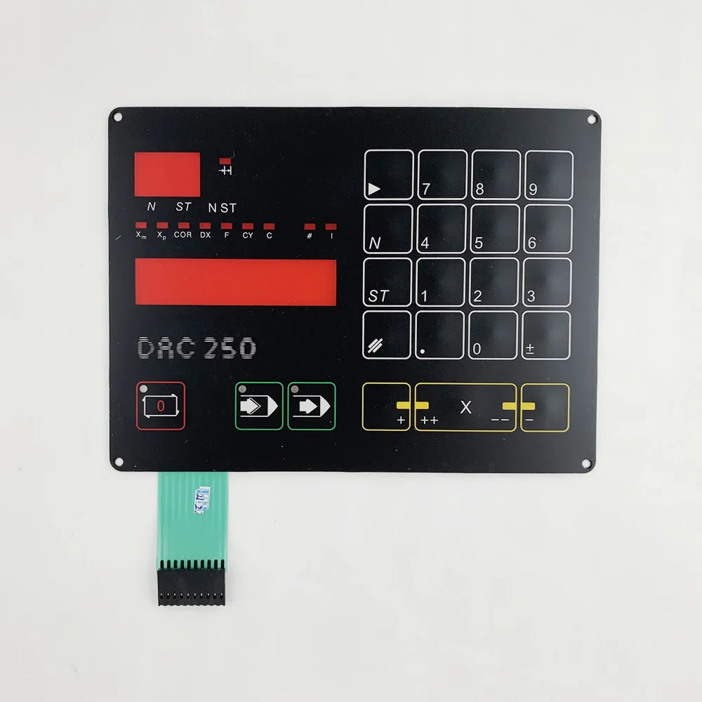 

DAC 250 мембранная клавиатура для ремонта пластин Delem DAC250, новая модель.