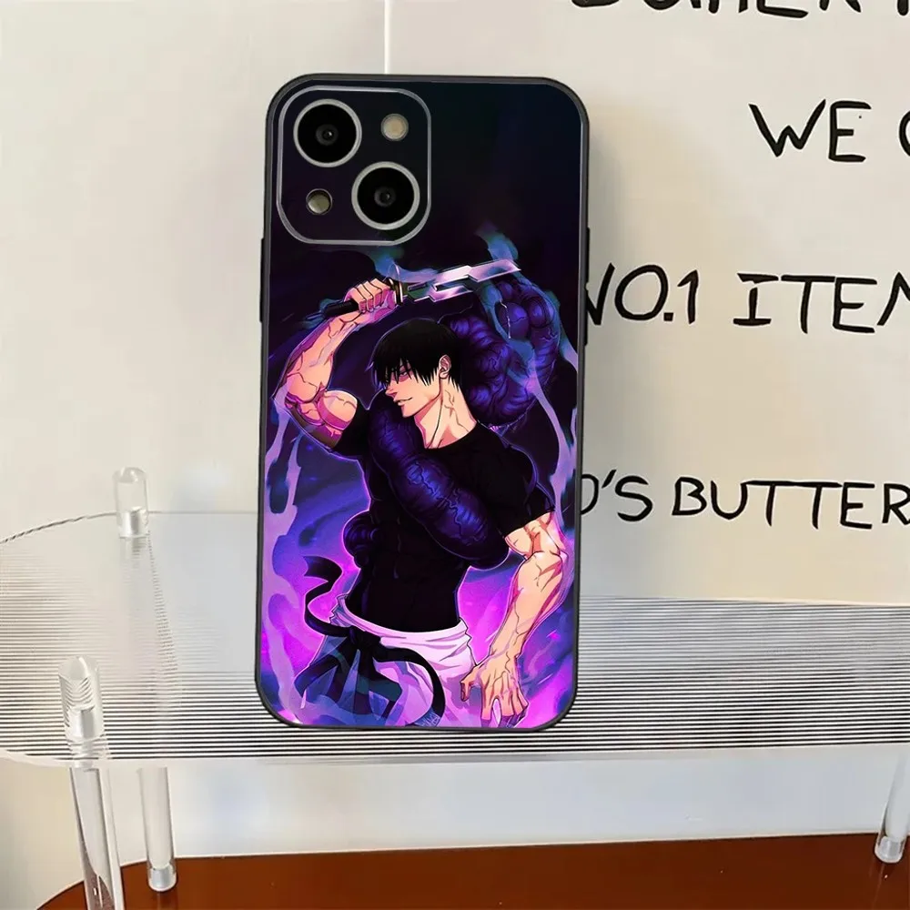 Чехол для телефона аниме Fushiguro Toji iPhone 11 12 13 14 15 XS XR X Mini Pro Max Plus