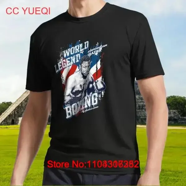 Новая футболка Joe Frazier - World Legend Boxing с активным логотипом забавный размер от S до 5XL
