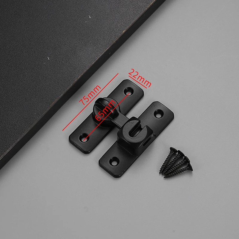 

Дверная защелка 90/180 градусов из цинкового сплава