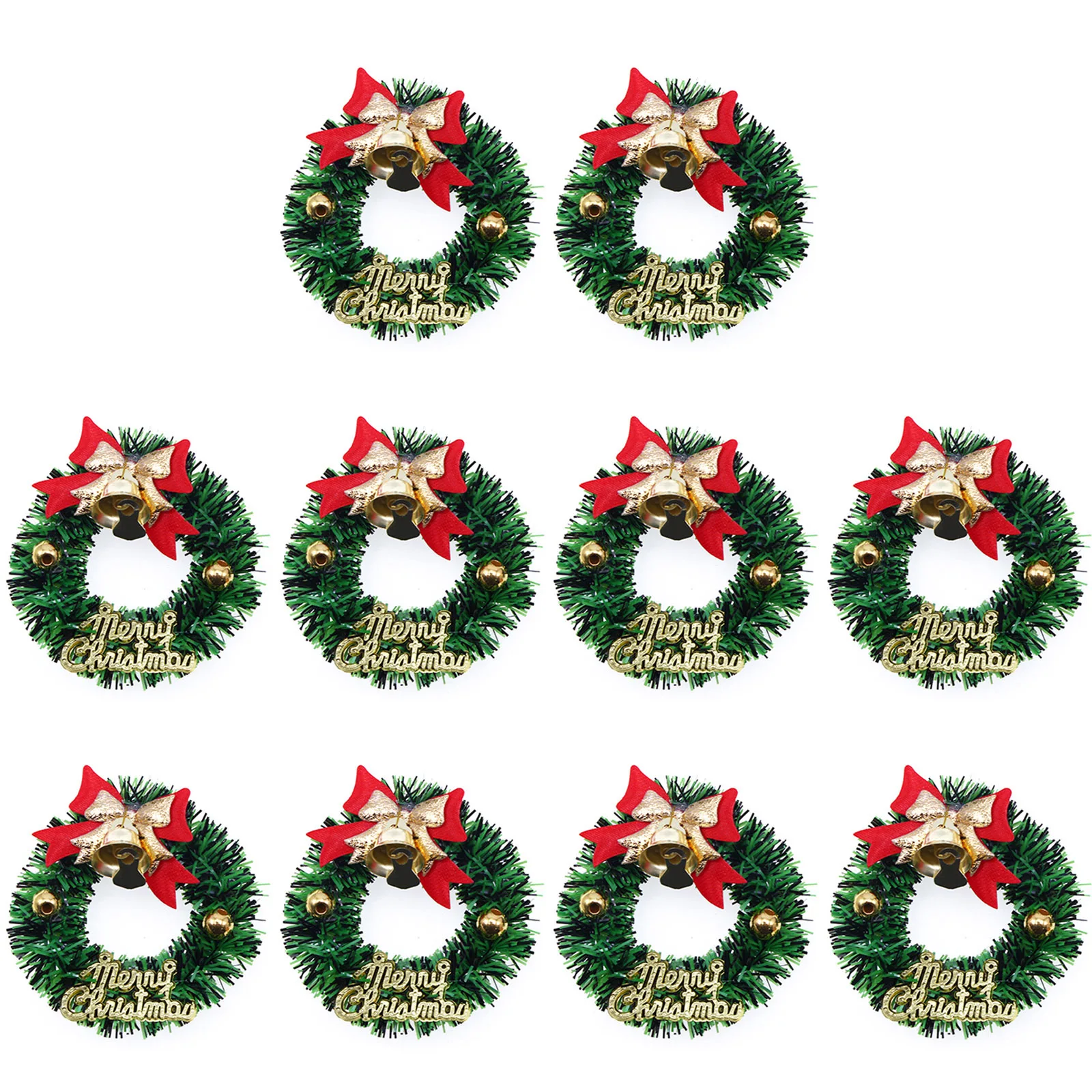 

10PCS Christmas Bouquet Arrangement Bulk Decorations Christmas Flower Stems DIY Wreath Designs For Table Centerpieces