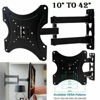 wall mount tv bracket 10 42 inches up to 75kg load led lcd plasma tv support