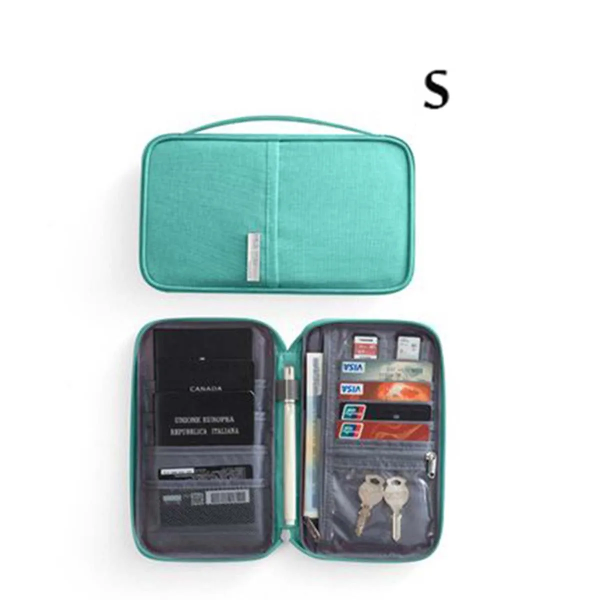 Creative Waterproof Document Case Organizer Travel Accessories Document Bag Cardholder Hot Travel Wallet Family Passport Holder