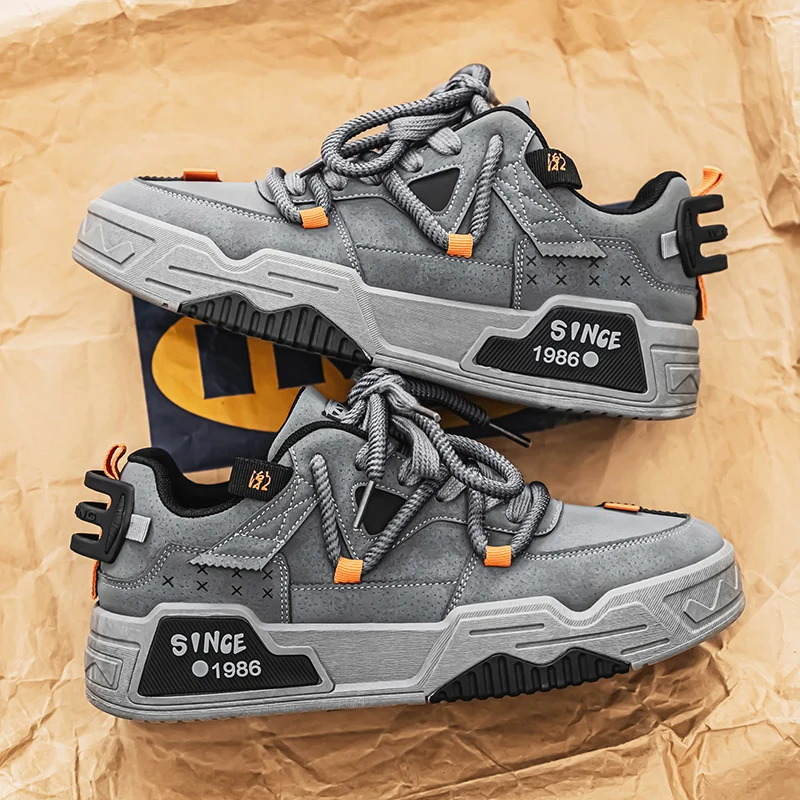 кроссовки мужские 2024 осень-зима низкие Повседневные Дышащие Трендовые туфли для