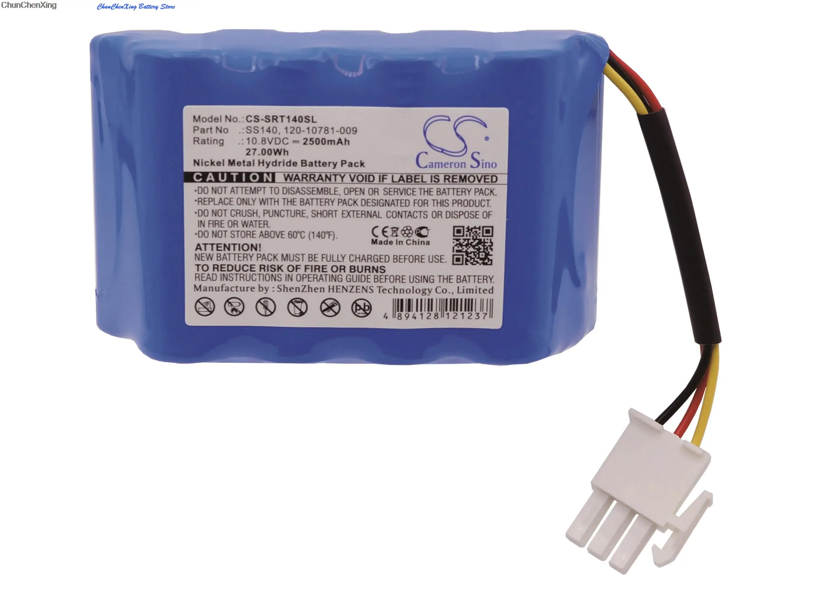 

Cameron Sino 2500mAh Battery SS140 for SUNRISE TELECOM E1, E10, E1e, E20, E20C, ISDN, OCx, PDH, SDH, T10, T3, xDSL MTT METERS