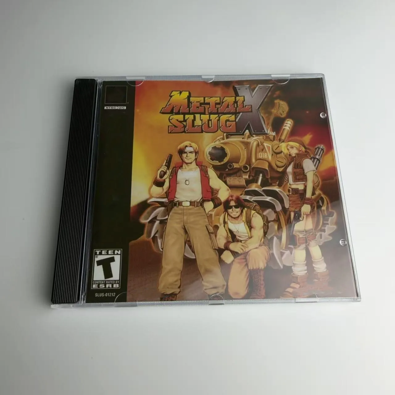 Фото Высококачественный репродукционный диск для PS1: Metal Slug X (версия для США с вибрацией, без инструкции) №1