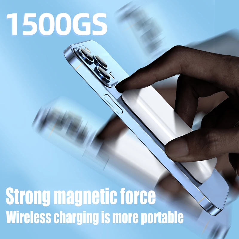MacSafe Power Bank For iPhone 14 13 12 Pro Max Mini Magnetic Wireless Powerbank Original Portable Spare External Battery Charger