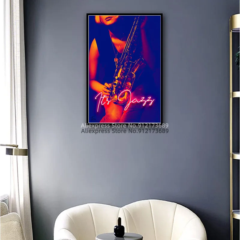 Modern Jazz Legends Club Poster Its Singer Star Canvas Painting Posters and Prints Wall Art Print Picture Decor |